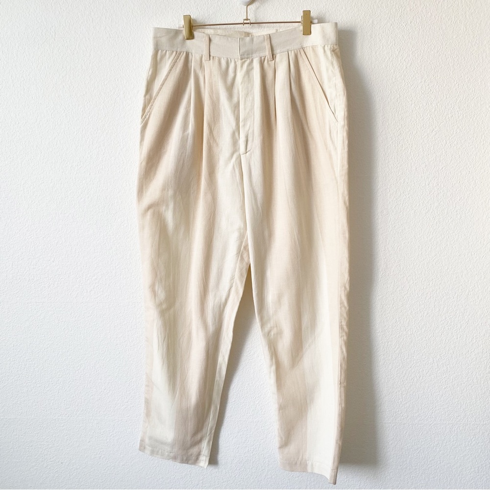 Laude the Label Icon Trouser Pants Organic Cotton in Tulum Stripe L - Picture 4 of 12